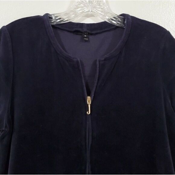 JUICY COUTURE Black Label Robertson Velour Jacket - Picture 7 of 10